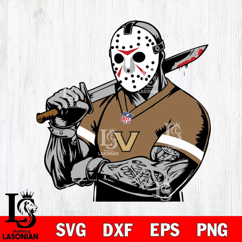 Vanderbilt Commodores Jason Voorhees Horror 6 Svg Eps Dxf Png File, NCAA svg, Digital Download, Instant Download