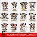 Vanderbilt Commodores Mickey Minnie Mouse NCAA Bundle 12 Svg Eps Dxf Png File, Bundle NCAA svg , File Cut , Digital Download , Instant Download, Cut Svg Files