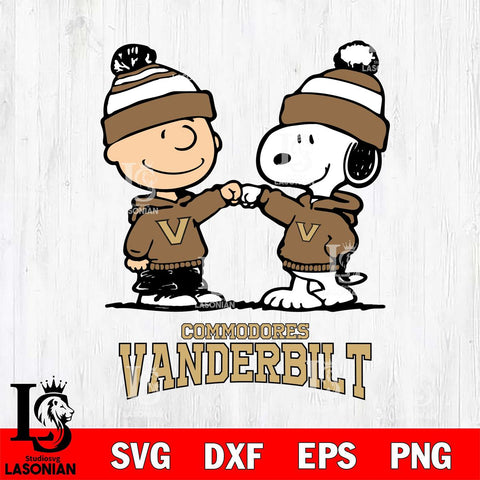 Vanderbilt Commodores Snoopy Sport 9 Svg Eps Dxf Png File, Digital Download