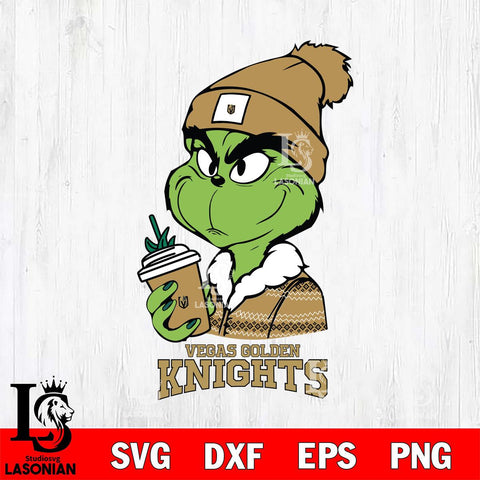 Vegas Golden Knights Boujee Grinch Christmas Cut Files, Cricut,Christmas Svg Dxf Eps Png file , Digital Download