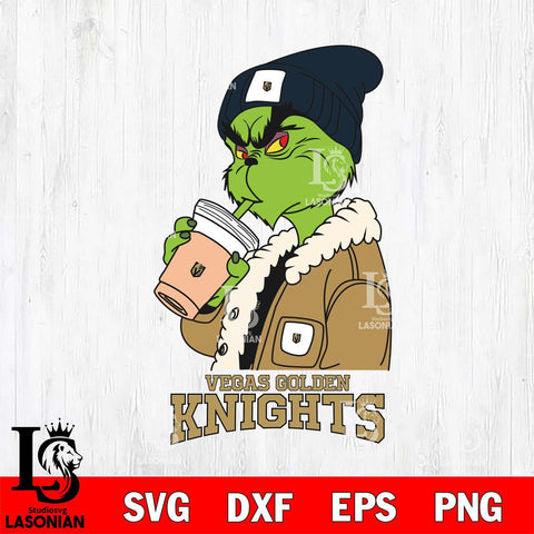 Vegas Golden Knights Grinch Bougie Football Svg Eps Dxf Png File, Digital Download, Instant Download