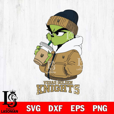 Vegas Golden Knights Grinch Bougie Sport Svg Eps Dxf Png File, Digital Download, Instant Download