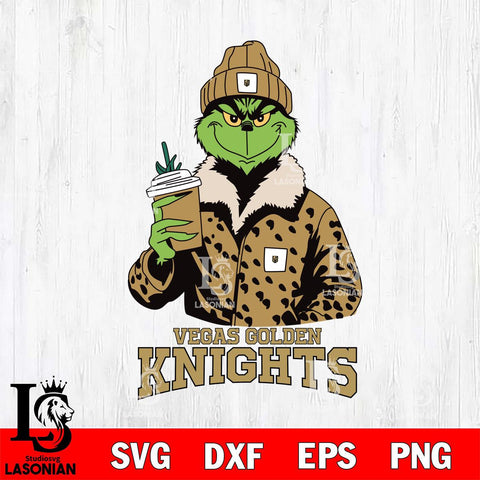 Vegas Golden Knights Grinch Christmas Cut Files, Cricut,Christmas Svg Dxf Eps Png file , Digital Download