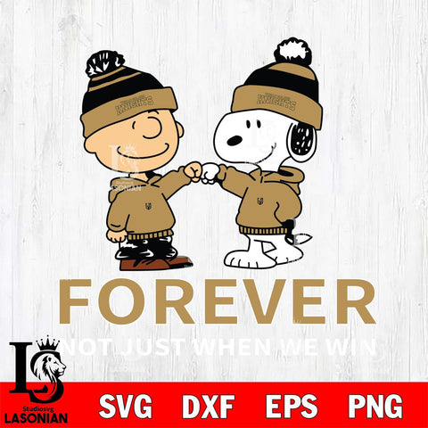 Vegas Golden Knights Peanuts Forever not just when we win Svg Eps Dxf Png File, Digital Download , Instant Download, Svg Files