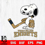 Vegas Golden Knights Snoopy NHL Hockey SVG DXF EPS PNG FILE,NHL File Cut,Disney Digital Download,Instant Download, Silhouette