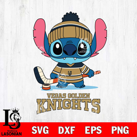 Vegas Golden Knights Stitch Sport NHL Hockey SVG DXF EPS PNG FILE,NHL File Cut,Disney Digital Download,Instant Download, Silhouette
