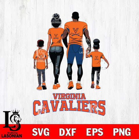 Virginia Cavaliers Family Love Rugby SVG DXF EPS PNG FILE,NCAA SVG, Father day Digital Download,Instant Download, Silhouette