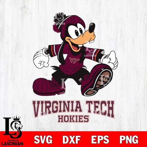 Virginia Tech Hokies Goofy Cool Sport SVG DXF EPS PNG FILE,NCAA svg ,Football Digital Download,Instant Download, Silhouette