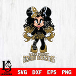Wake Forest Demon Deacons Beauty Minnie Mouse Svg Eps Dxf Png File, Digital Download, Instant Download