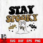 Wake Forest Demon Deacons Bluey Halloween Stay Spooky Svg Eps Dxf Png File, Digital Download, Instant Download