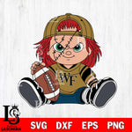 Wake Forest Demon Deacons Chucky Horror 11 Svg Eps Dxf Png File, NCAA svg, Digital Download, Instant Download