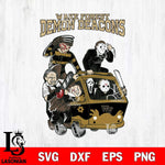 Wake Forest Demon Deacons Jason Voorhees Horror 10 Svg Eps Dxf Png File, NCAA svg, Digital Download, Instant Download