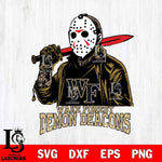 Wake Forest Demon Deacons Jason Voorhees Horror Halloween Svg Eps Dxf Png File, NCAA svg, Digital Download, Instant Download