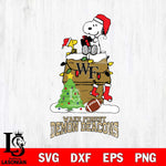 Wake Forest Demon Deacons Snoopy Sport 11 Svg Eps Dxf Png File, Digital Download