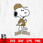 Wake Forest Demon Deacons Snoopy Sport 8 Svg Eps Dxf Png File, Digital Download