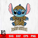 Wake Forest Demon Deacons Stitch Mummy Svg Eps Dxf Png File, NCAA svg, Digital Download, Instant Download