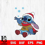 Wake Forest Demon Deacons Stitch Wearing Winter Scarf Svg Eps Dxf Png File, Digital Download, Instant Download