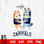 Washington Capitals Bluey Chilli Dance Svg Eps Dxf Png File, Digital Download, Instant Download