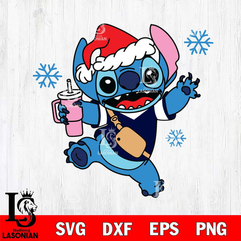 Washington Capitals Christmas Stitch With Tumbler Svg Eps Dxf Png File, Digital Download, Instant Download