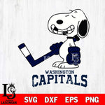 Washington Capitals Snoopy NHL Hockey SVG DXF EPS PNG FILE,NHL File Cut,Disney Digital Download,Instant Download, Silhouette