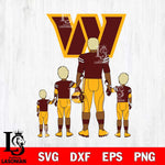 Washington Football Team Best Dad Ever , father day , DAD NFL Svg Eps Dxf Png File, Digital Download, Instant Download