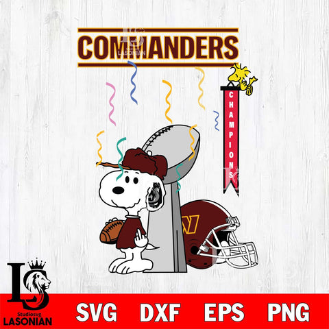 Washington Football Team Charlie Brown and Snoopy Super Bowl Svg Eps Dxf Png File, NFL svg , Digital Download , Instant Download, Cricut File