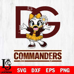 Washington Football Team Dolce And Gabbana Daisy Duck Disney Svg Eps Dxf Png File, Digital Download, Instant Download