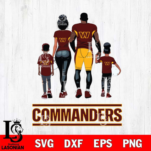 Washington Football Team Family Love Rugby SVG DXF EPS PNG FILE,NFL SVG, Father day Digital Download,Instant Download, Silhouette