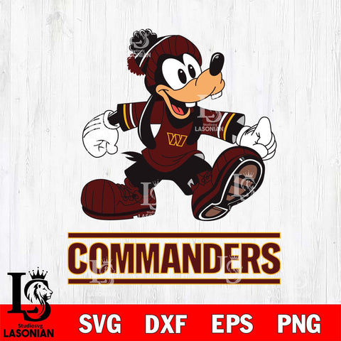 Washington Football Team Goofy Cool Sport SVG DXF EPS PNG FILE,NFL Cricut ,Football Digital Download,Instant Download, Silhouette