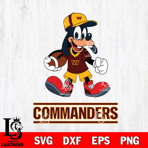 Washington Football Team Goofy Football Player SVG DXF EPS PNG FILE,NFL Cricut ,Football Digital Download,Instant Download, Silhouette
