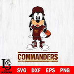 Washington Football Team Goofy rugby SVG DXF EPS PNG FILE,NFL Cricut ,Football Digital Download,Instant Download, Silhouette