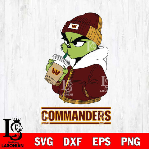 Washington Football Team Grinch Bougie Christmas Svg Eps Dxf Png File,Cricut svg files, Digital Download, Instant Download
