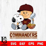 Washington Football Team Peanuts Snoopy Champion football SVG DXF EPS PNG FILE,Snoopy File Cut, Nfl Digital Download,Instant Download, Silhouette