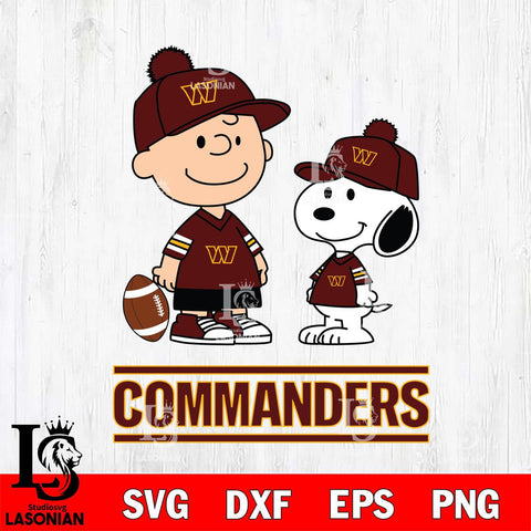Washington Football Team Peanuts Snoopy Friends Football SVG DXF EPS PNG FILE,Snoopy File Cut, Nfl Digital Download,Instant Download, Silhouette