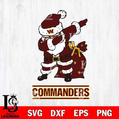 Washington Football Team Santa Claus Ugly Svg Eps Dxf Png File,NFL Svg Files,Digital Download,Sublimation,Instant Download