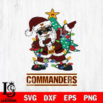 Washington Football Team Santa Claus Ugly Christmas Svg Eps Dxf Png File,NFL Svg Files,Digital Download,Sublimation,Instant Download