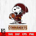 Washington Football Team Snoopy Football Svg Eps Dxf Png File, NFL svg , Digital Download , Instant Download, Cricut File