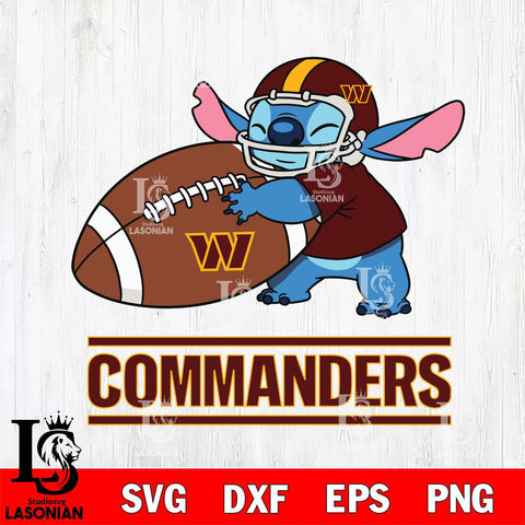 Washington Football Team Stitch Sport SVG DXF EPS PNG FILE, Stitch File Cut,NFL Digital Download,Instant Download, Silhouette