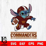 Washington Football Team Stitch Super Sport SVG DXF EPS PNG FILE, NFL File Cut, Digital Download,Instant Download, Silhouette, Cricut