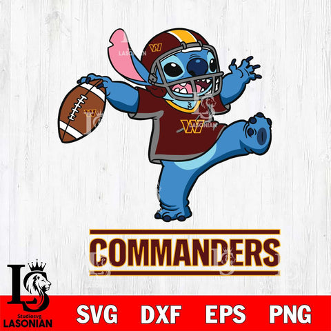 Washington Football Team Stitch dance rugby ball SVG DXF EPS PNG FILE, Stitch File Cut,NFL Digital Download,Instant Download, Silhouette