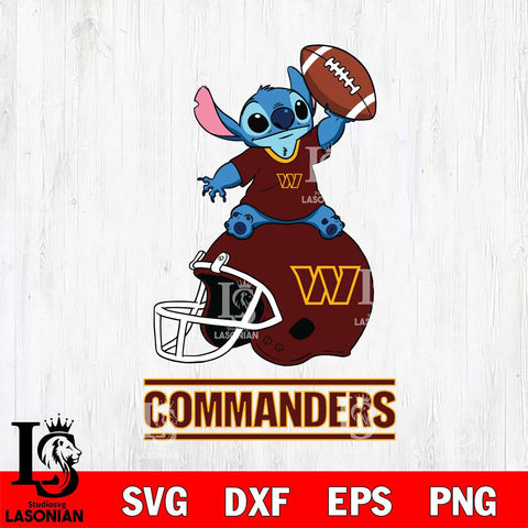 Washington Football Team Stitch helmet football SVG DXF EPS PNG FILE, Stitch File Cut,NFL Digital Download,Instant Download, Silhouette