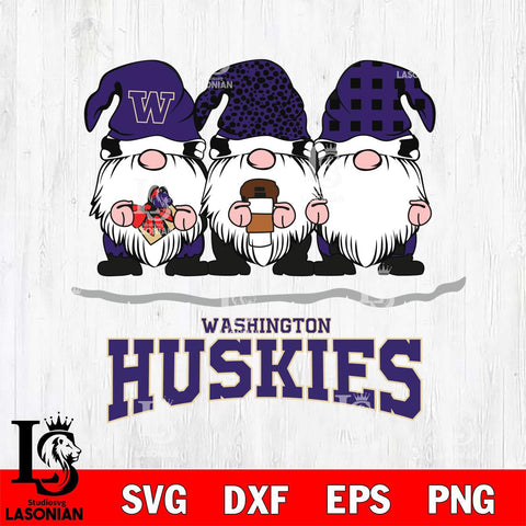 Washington Huskies Gnomes Coffee Svg Eps Dxf Png File, Digital Download, Instant Download