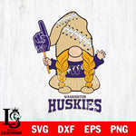 Washington Huskies Gnomes Fan Svg Eps Dxf Png File, Digital Download, Instant Download