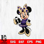 Washington Huskies Minnie Mouse Svg Eps Dxf Png File, NCAA svg, Digital Download, Instant Download