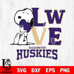 Washington Huskies Snoopy Sport 10 Svg Eps Dxf Png File, Digital Download