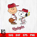 Washington Nationals Peanuts Sport Svg Eps Dxf Png File, MLB File Cut,Digital Download,Instant Download,MLB Svg Files