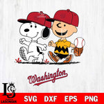 Washington Nationals Peanuts Sport walk Svg Eps Dxf Png File, MLB File Cut,Digital Download,Instant Download,MLB Svg Files