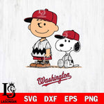 Washington Nationals Snoopy and Charlie brown Smile Sport Svg Eps Dxf Png File, MLB File Cut,Digital Download,Instant Download,MLB Svg Files