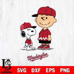 Washington Nationals snoopy and charlie brown Sport Baseball Svg Eps Dxf Png File, MLB File Cut,Digital Download,Instant Download,MLB Svg Files