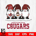 Washington State Cougars Gnomes Coffee Svg Eps Dxf Png File, Digital Download, Instant Download
